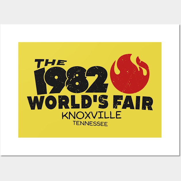 the 1982 World's Fair in Knoxville, Tennessee Wall Art by Nostalgia Avenue